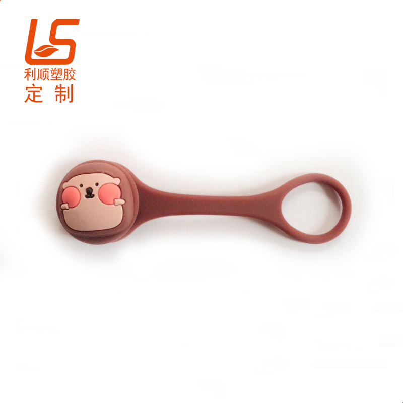 定制數(shù)據(jù)線硅膠綁線器 卡通硅膠綁線器