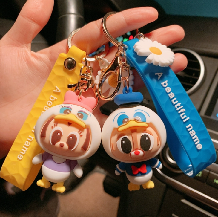 硅膠鑰匙扣定制