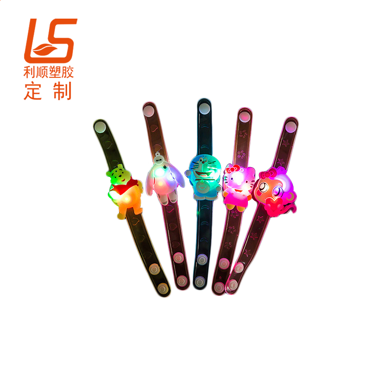 LED發光硅膠手環發光手環 (3)